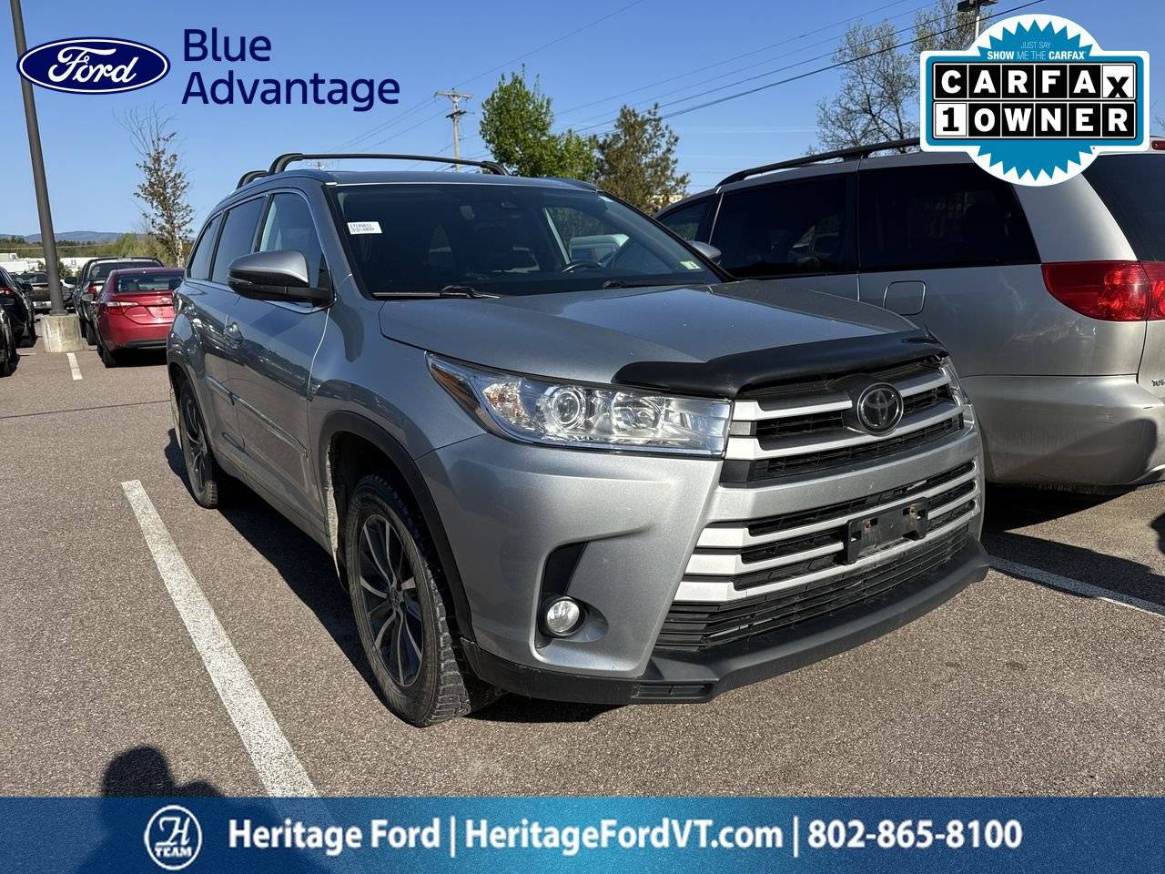 2018 Toyota Highlander XLE — SUV — 85,063 mi — South Burlington, VT