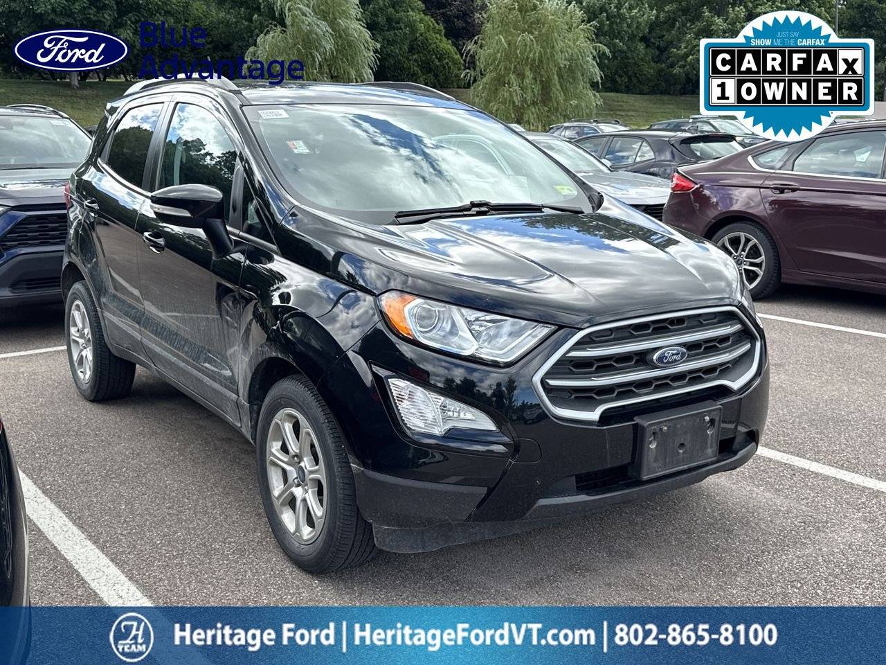 2021 Ford EcoSport SE — SUV — 29,004 mi — South Burlington, VT