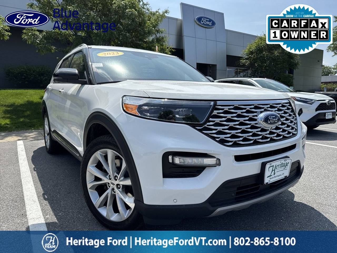 2023 Ford Explorer Platinum — SUV — 22,796 mi — South Burlington, VT