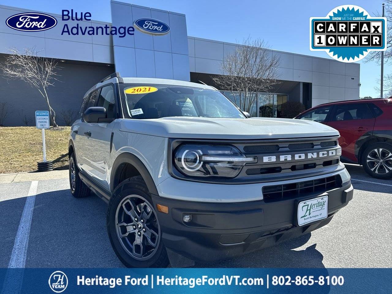 2021 Ford Bronco Sport Big Bend — SUV — 36,105 mi — South Burlington, VT