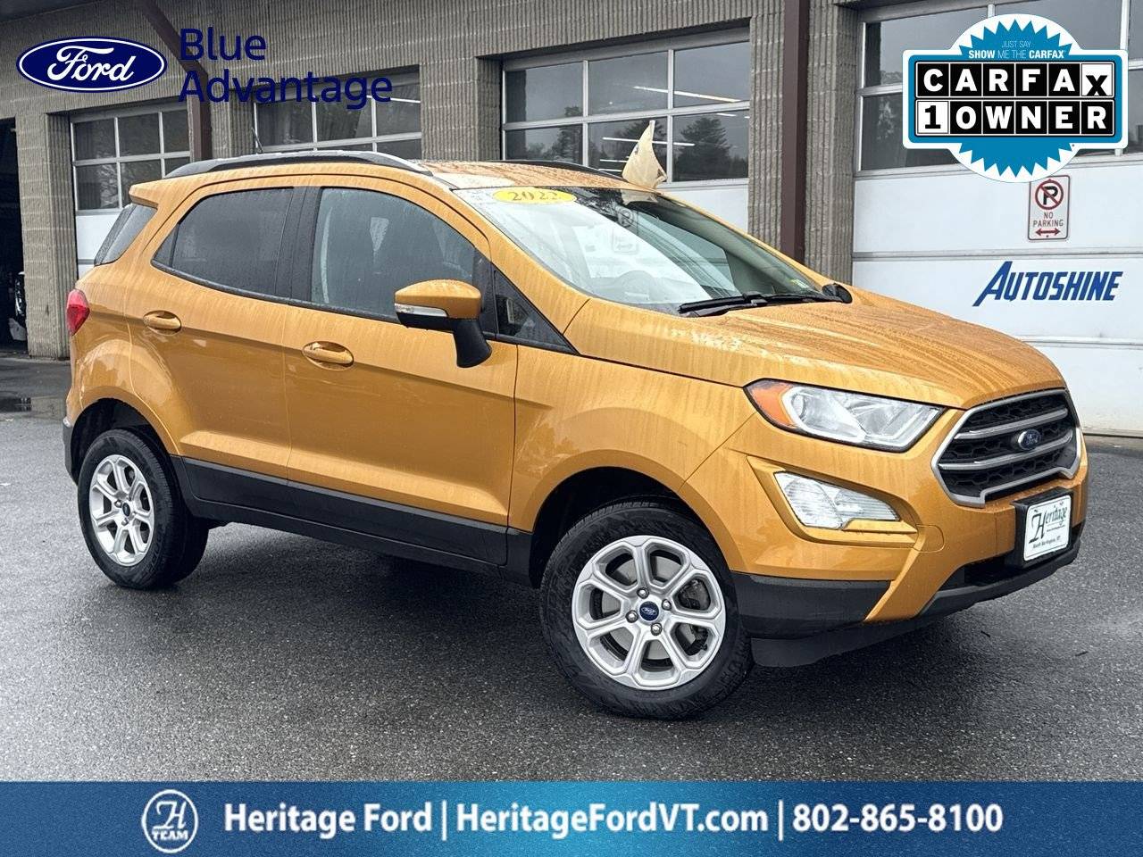 2022 Ford EcoSport SE — SUV — 30,758 mi — South Burlington, VT