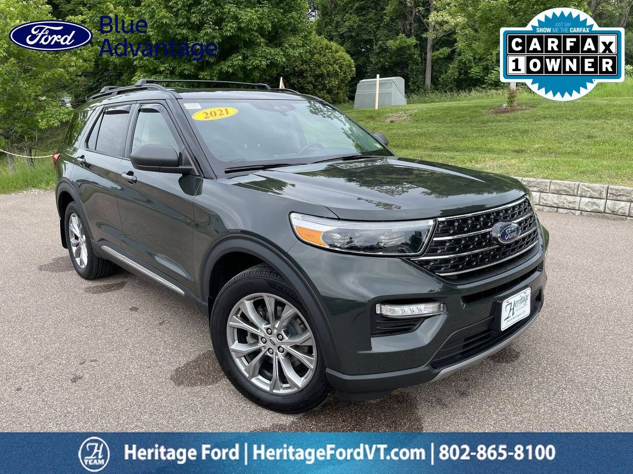 2021 Ford Explorer XLT — SUV — 50,478 mi — South Burlington, VT