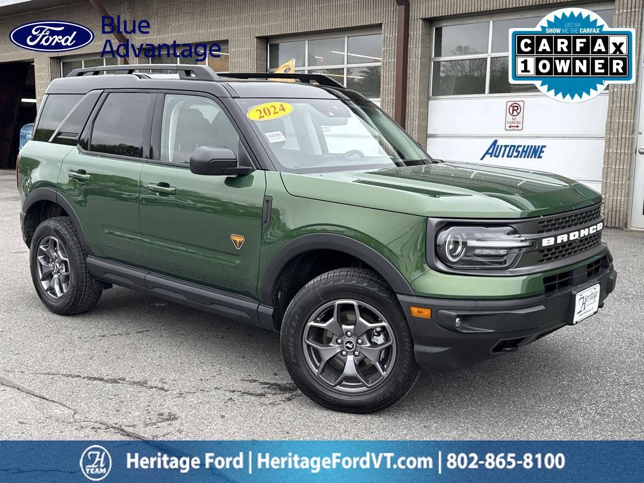 2024 Ford Bronco Sport Badlands — SUV — 1,294 mi — South Burlington, VT