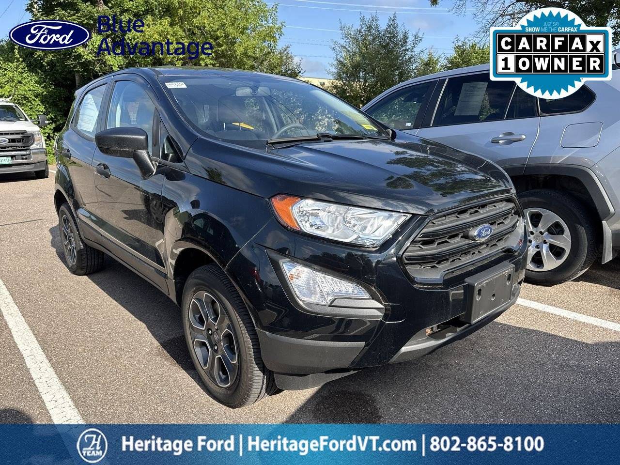 2022 Ford EcoSport S — SUV — 1,307 mi — South Burlington, VT
