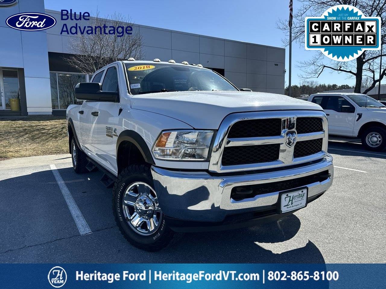 2018 Ram 2500 Tradesman — Pickup Truck — 123,129 mi — South Burlington, VT