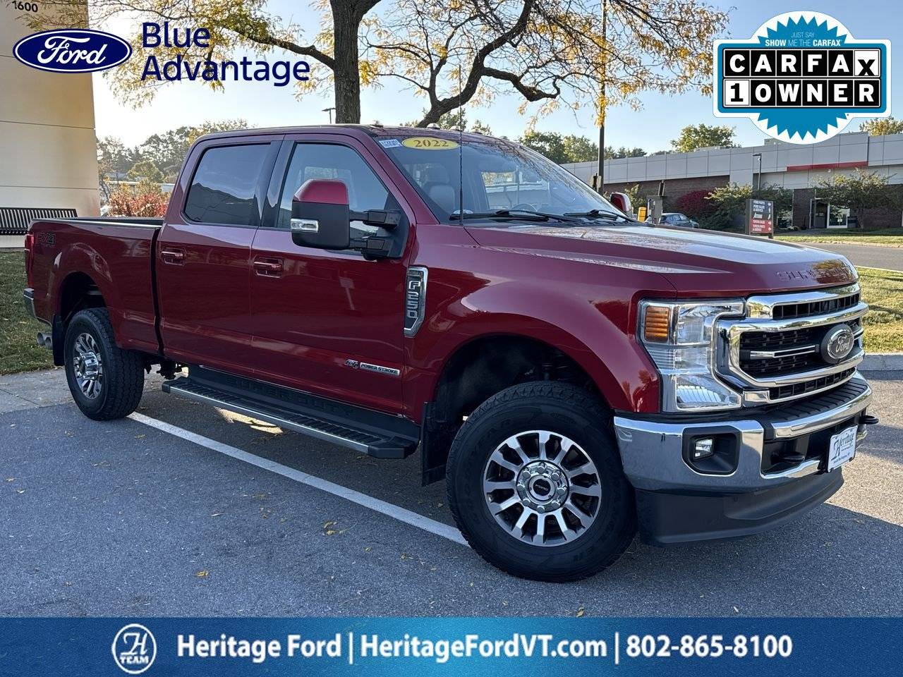2022 Ford Super Duty F-250 LARIAT — Pickup Truck — 51,205 mi — South Burlington, VT