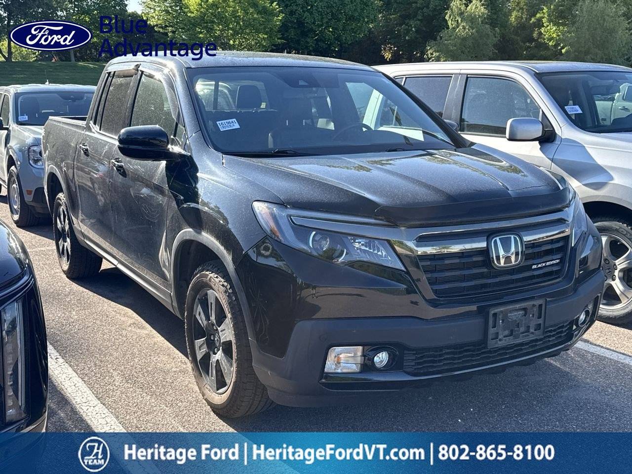 2018 Honda Ridgeline Black Edition — Pickup Truck — 29,106 mi — South Burlington, VT
