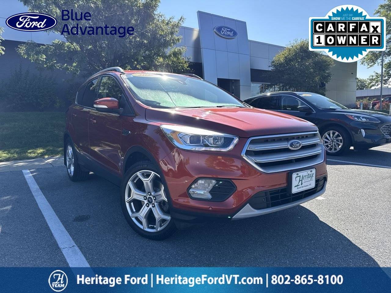 2019 Ford Escape Titanium — SUV — 85,252 mi — South Burlington, VT