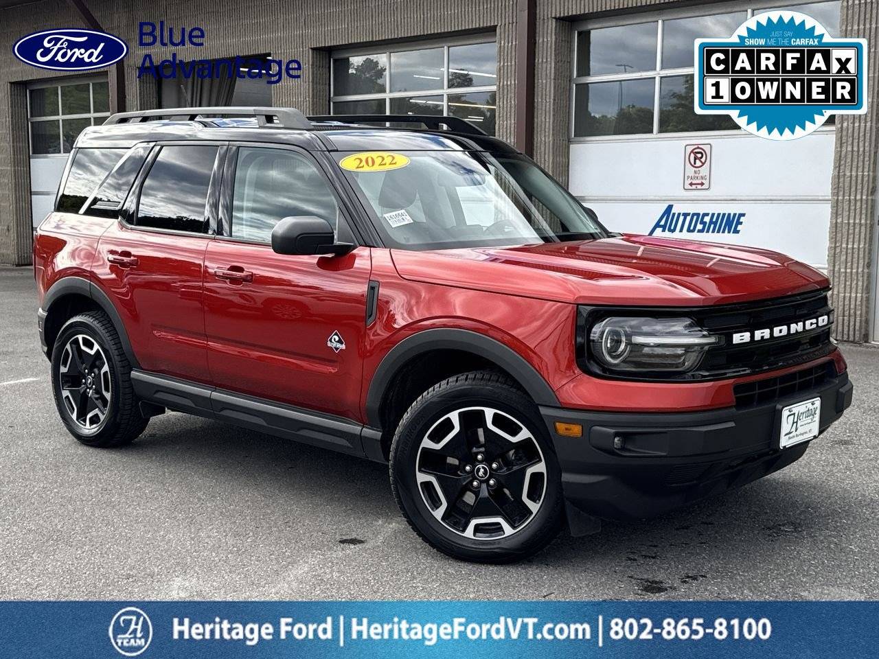 2022 Ford Bronco Sport Outer Banks — SUV — 28,774 mi — South Burlington, VT
