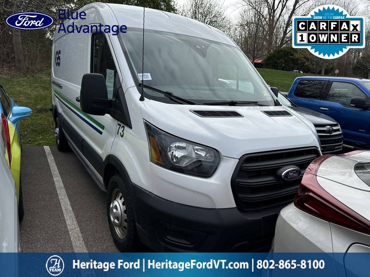 2020 Ford Transit Cargo Van T-250 — Cargo Van — 108,685 mi — South Burlington, VT