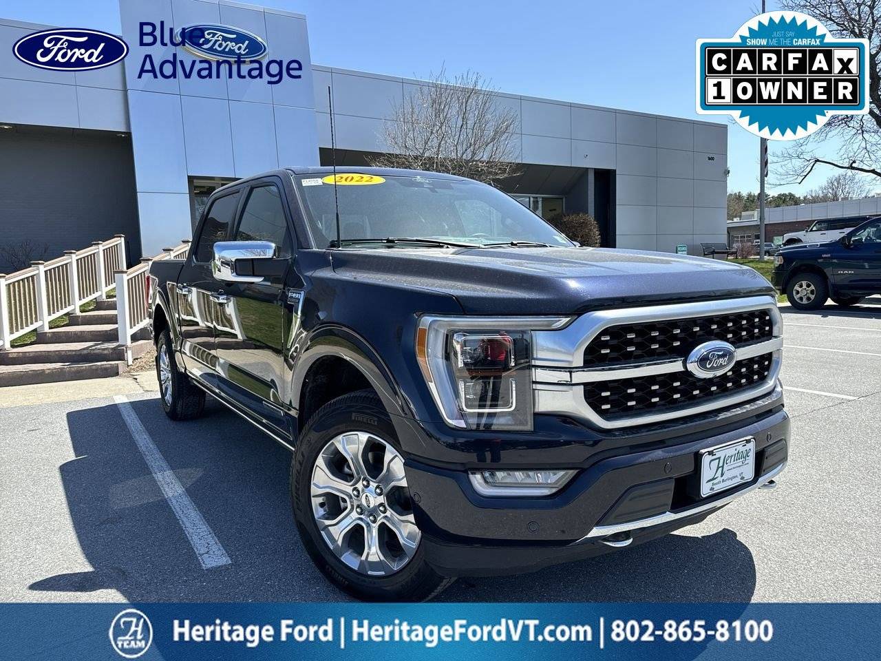 2022 Ford F-150 Platinum — Pickup Truck — 42,746 mi — South Burlington, VT
