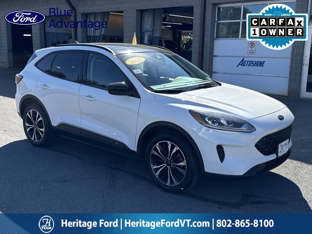 2022 Ford Escape SE — SUV — 21,680 mi — South Burlington, VT