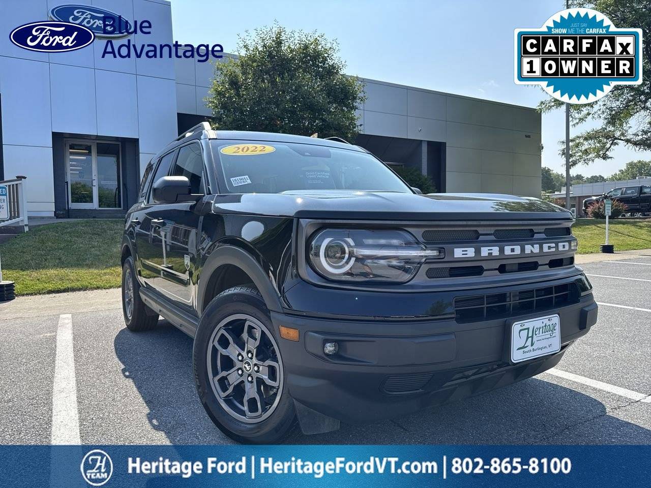 2022 Ford Bronco Sport Big Bend — SUV — 26,198 mi — South Burlington, VT