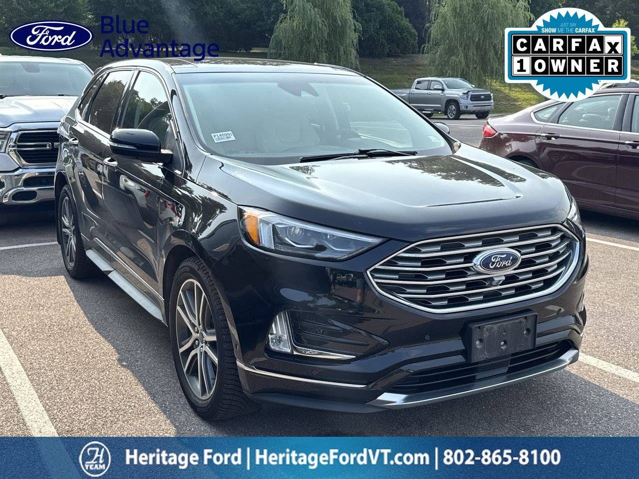 2019 Ford Edge Titanium — SUV — 43,054 mi — South Burlington, VT