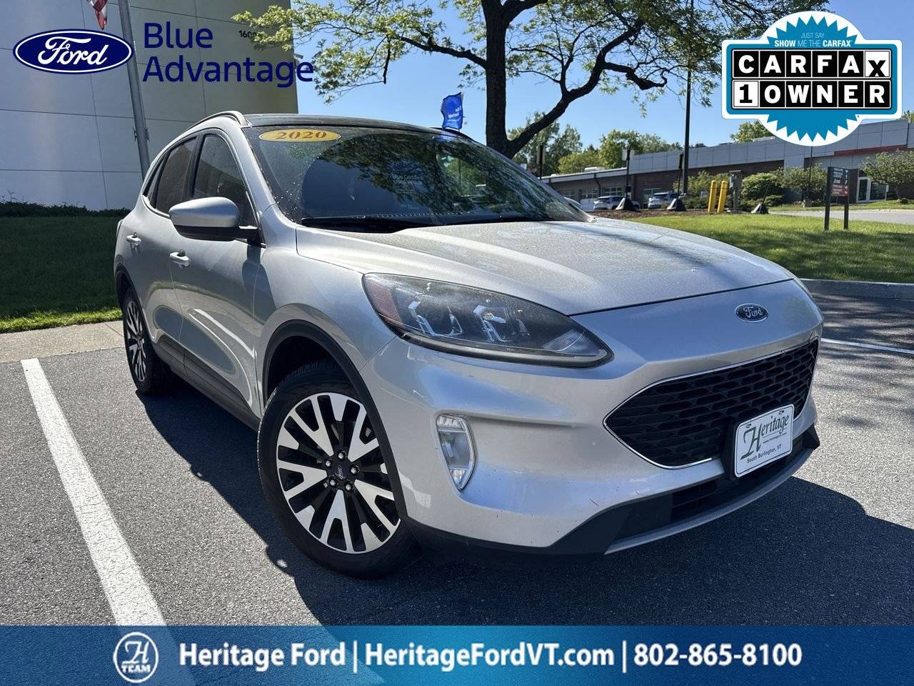 2020 Ford Escape SEL — SUV — 94,678 mi — South Burlington, VT