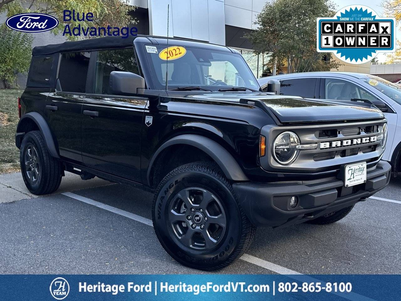 2022 Ford Bronco Big Bend — SUV — 23,230 mi — South Burlington, VT