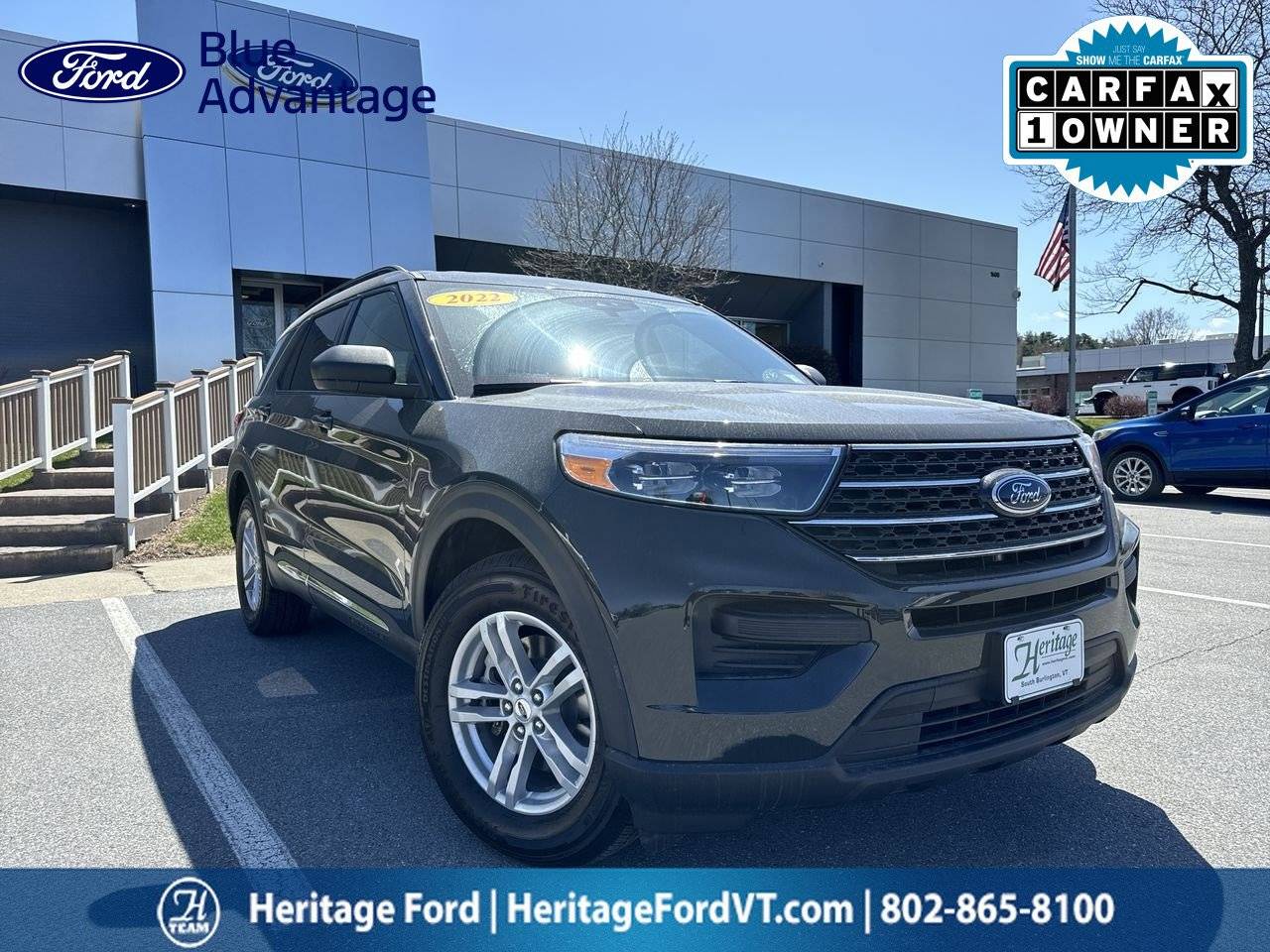 2022 Ford Explorer XLT — SUV — 34,385 mi — South Burlington, VT