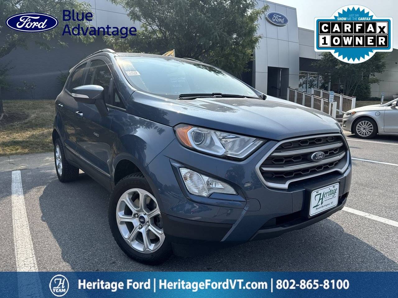 2022 Ford EcoSport SE — SUV — 9,803 mi — South Burlington, VT