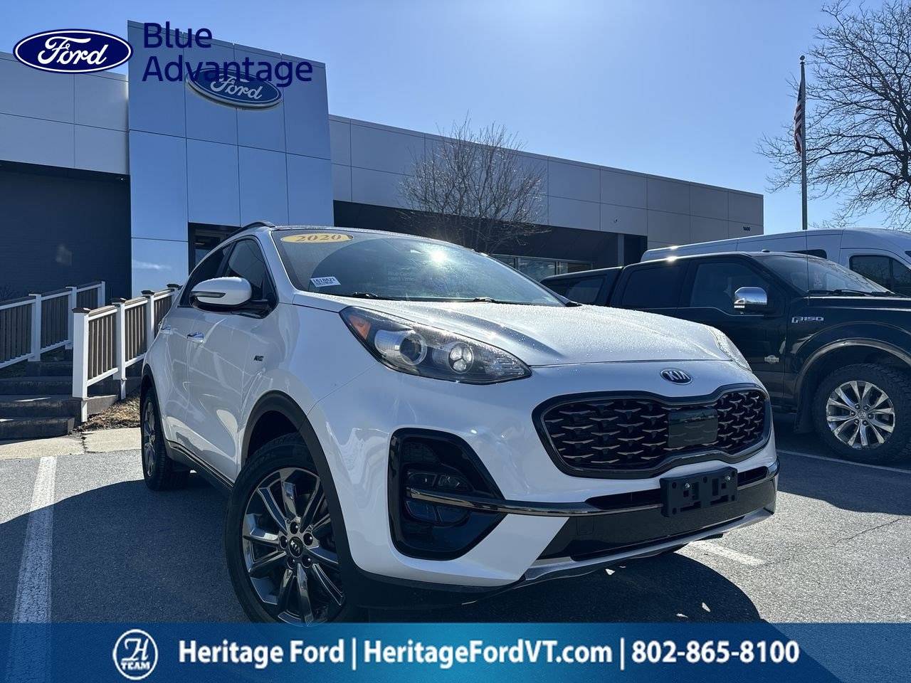 2020 Kia Sportage S — SUV — 76,824 mi — South Burlington, VT