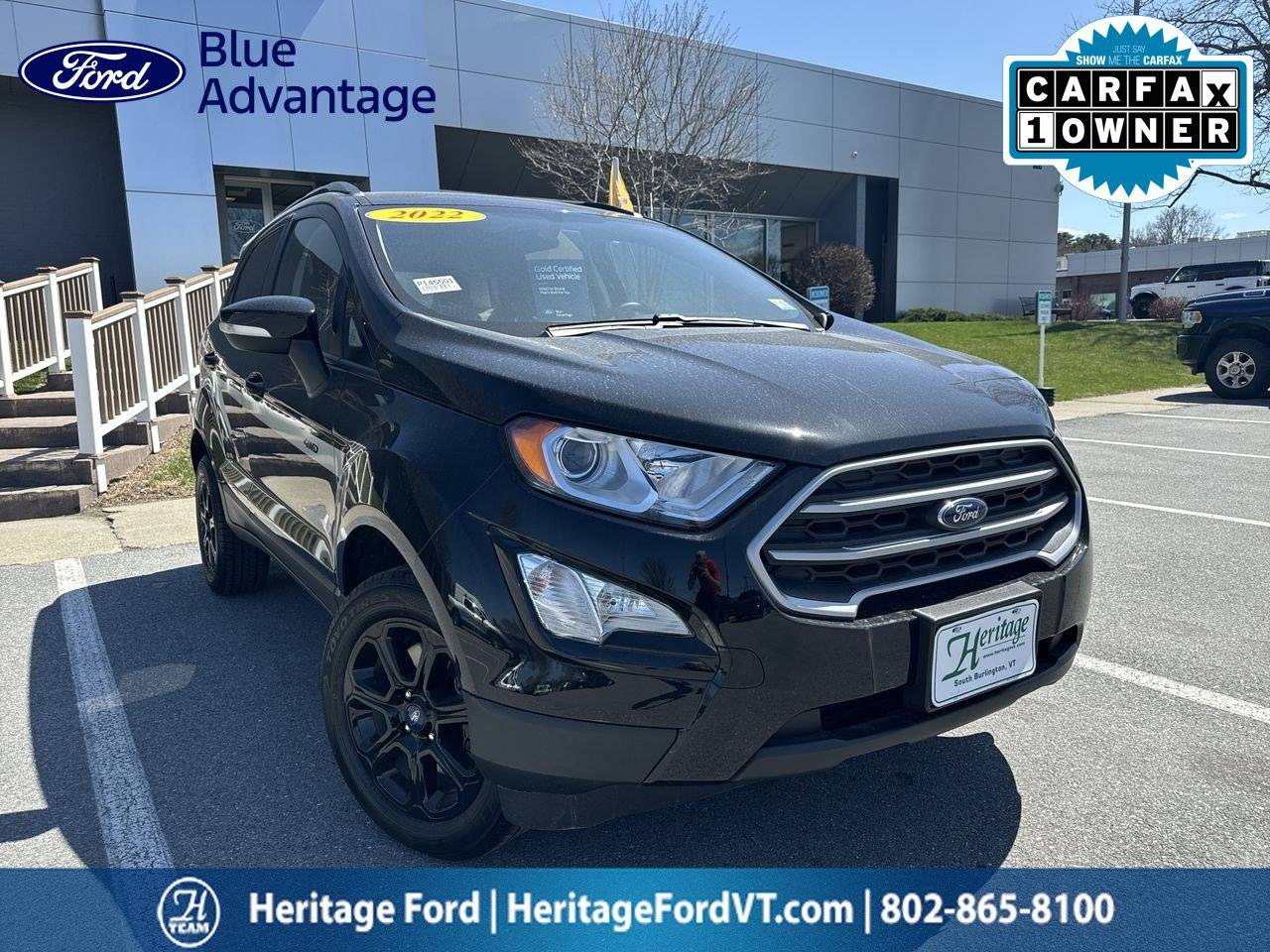 2022 Ford EcoSport SE — SUV — 46,704 mi — South Burlington, VT