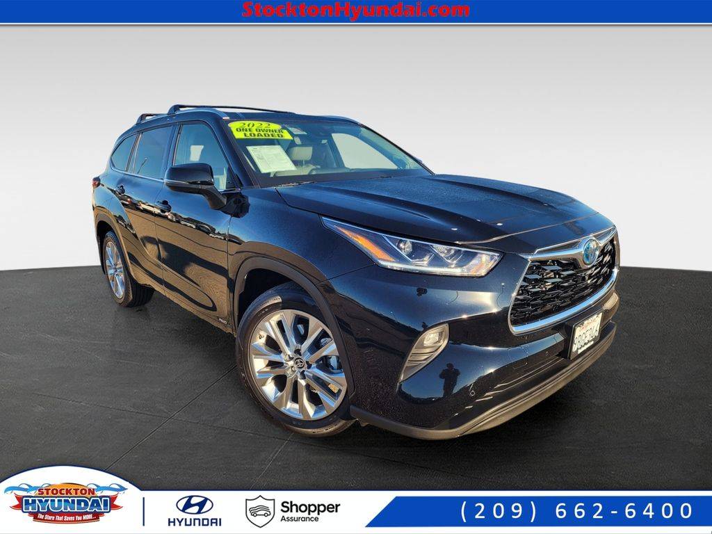 2022 Toyota Highlander Hybrid Limited — SUV — 31,335 mi — Stockton, CA