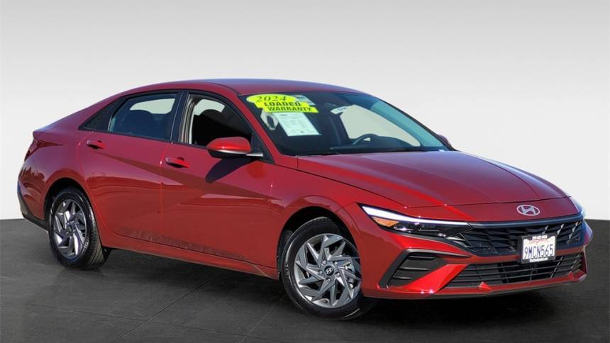 2024 Hyundai Elantra Hybrid Blue — Sedan — 3,893 mi — Stockton, CA
