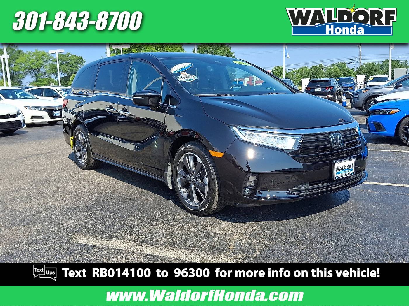 2024 Honda Odyssey Elite — Minivan — 28,957 mi — Waldorf, MD