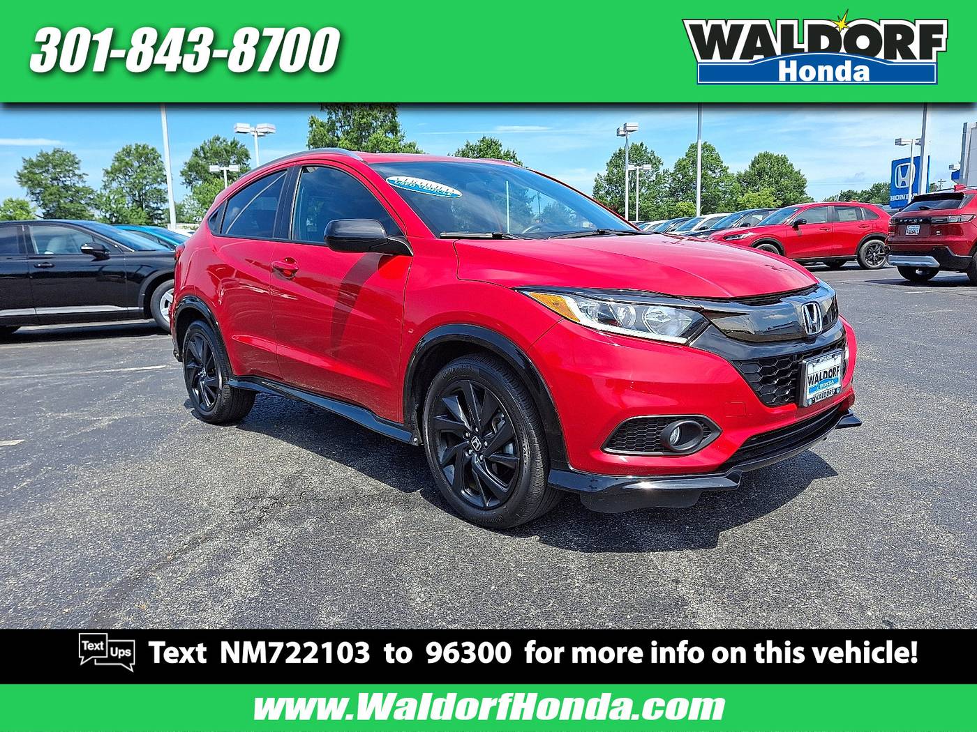 2022 Honda HR-V Sport — SUV — 25,273 mi — Waldorf, MD