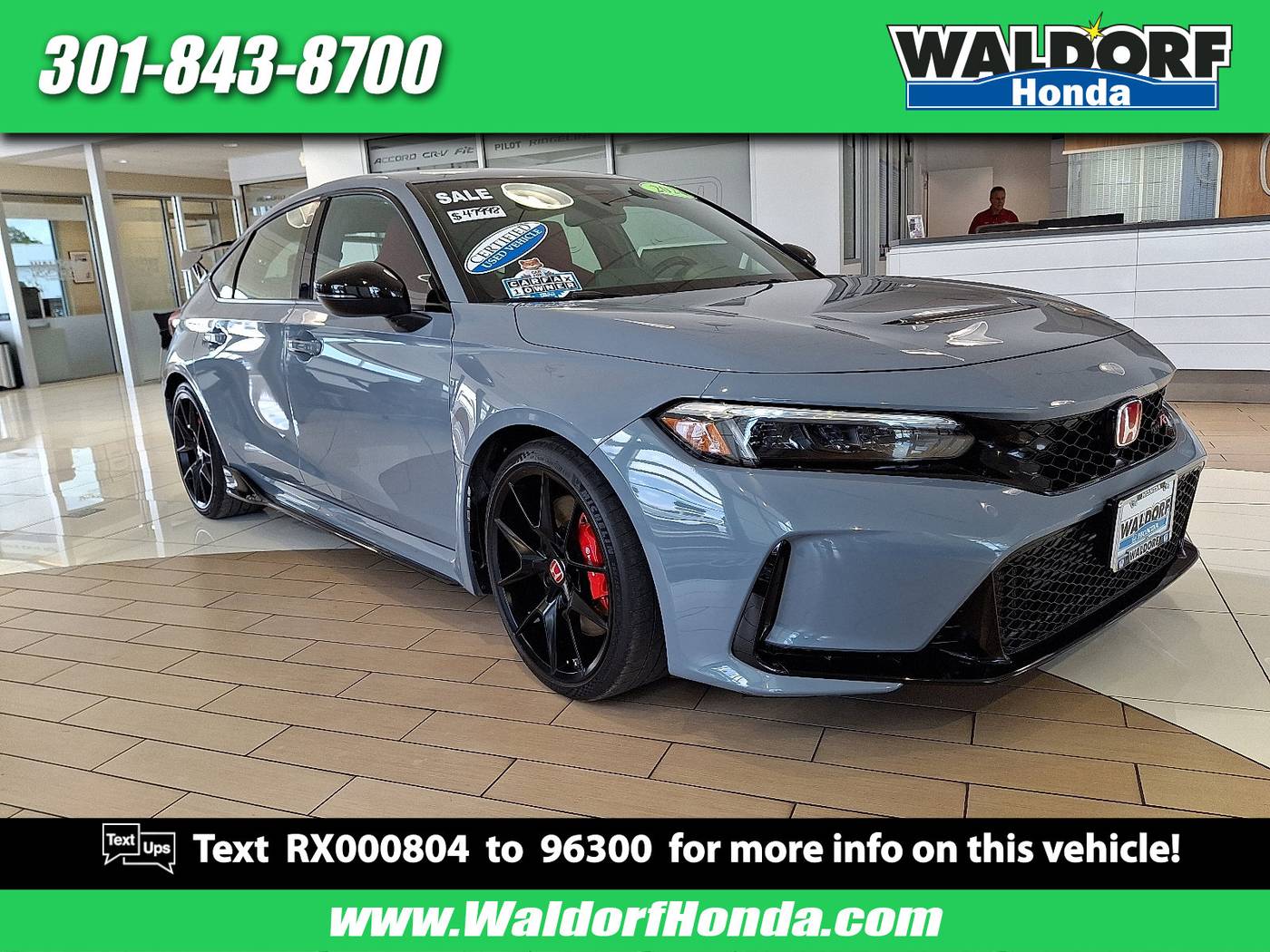 2024 Honda Civic Type R — Hatchback — 27,070 mi — Waldorf, MD