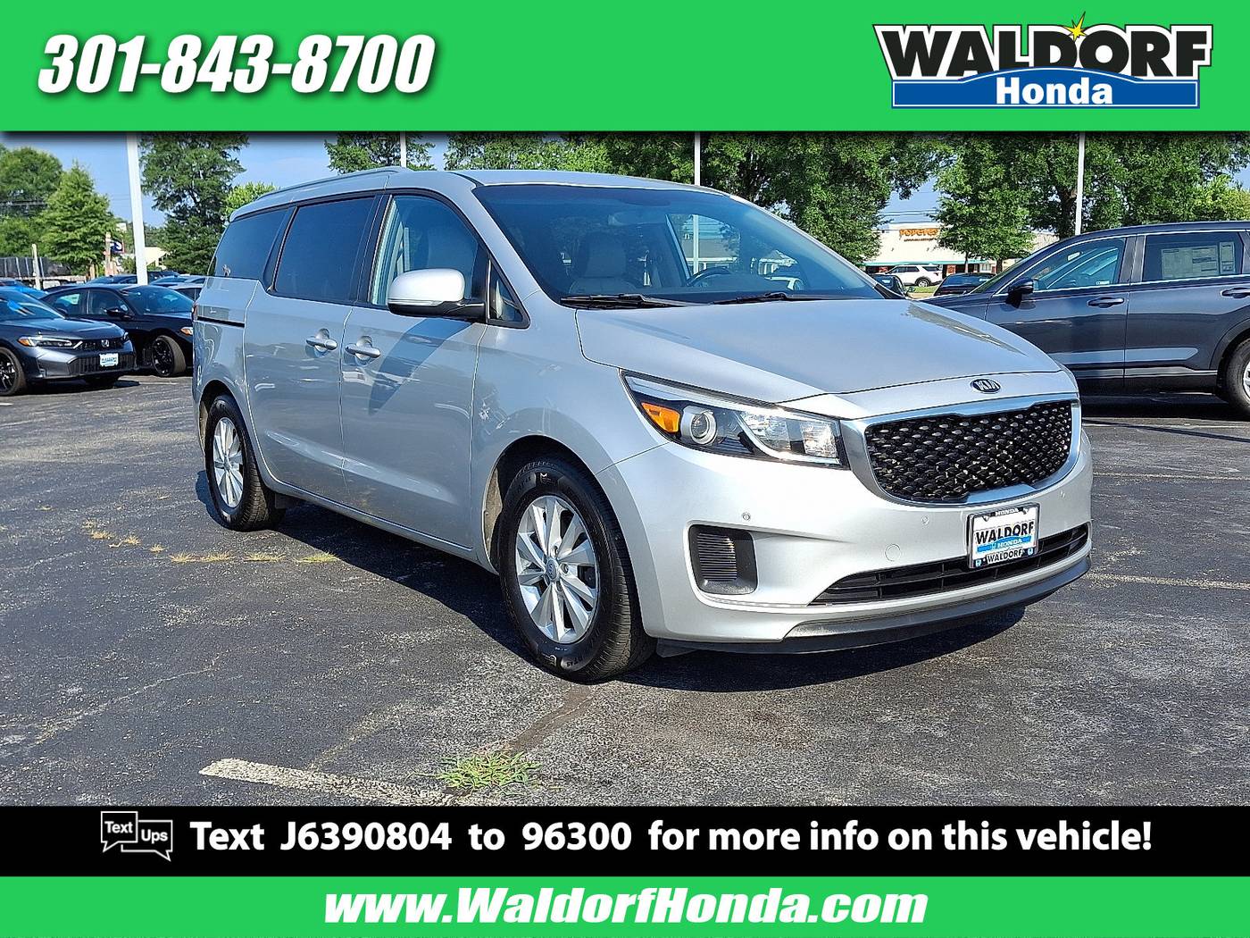 2018 Kia Sedona LX — Minivan — 103,081 mi — Waldorf, MD