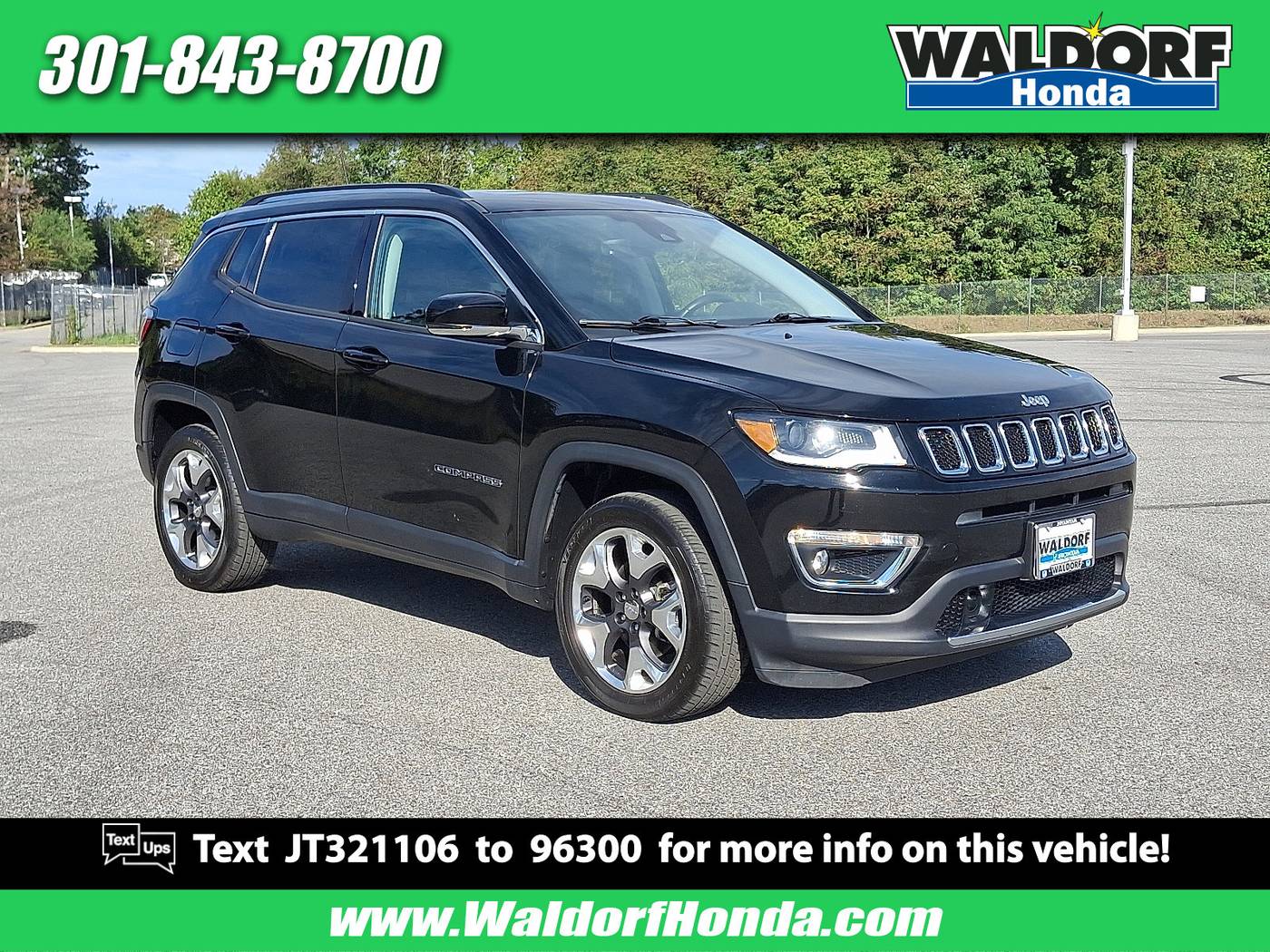 2018 Jeep Compass Limited — SUV — 87,937 mi — Waldorf, MD