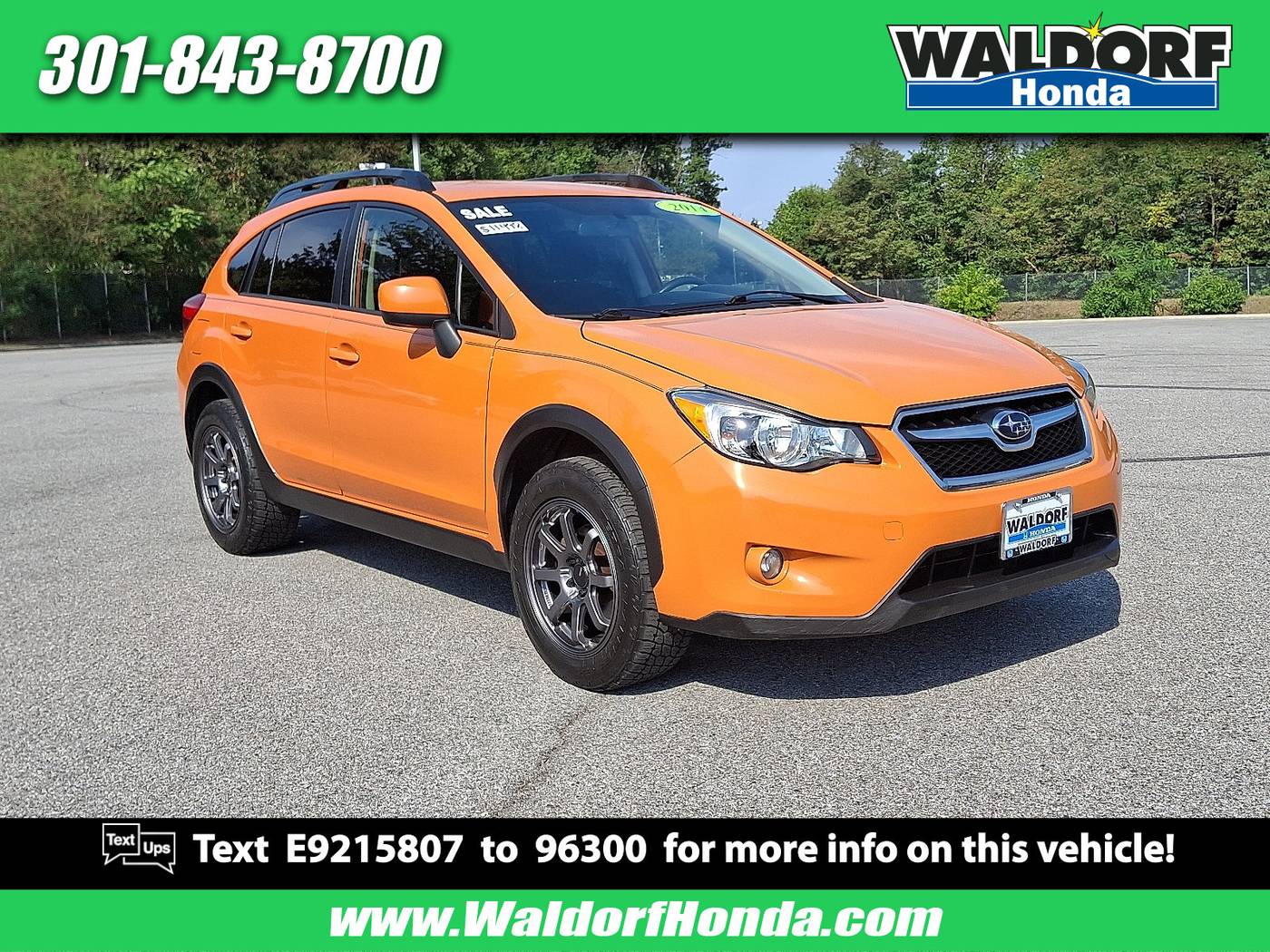2014 Subaru XV Crosstrek 2.0i Premium — SUV — 122,897 mi — Waldorf, MD
