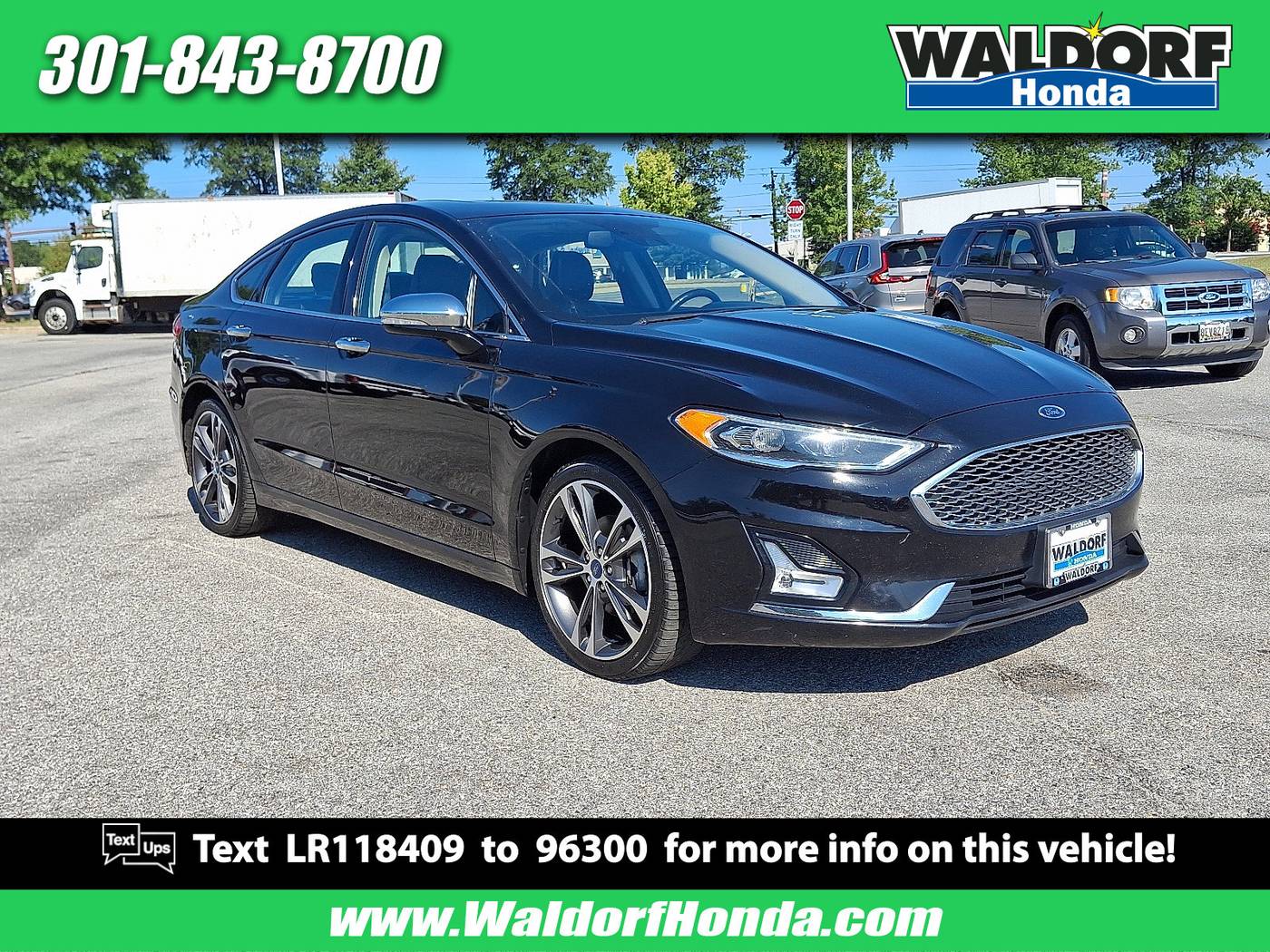 2020 Ford Fusion Titanium — Sedan — 129,299 mi — Waldorf, MD