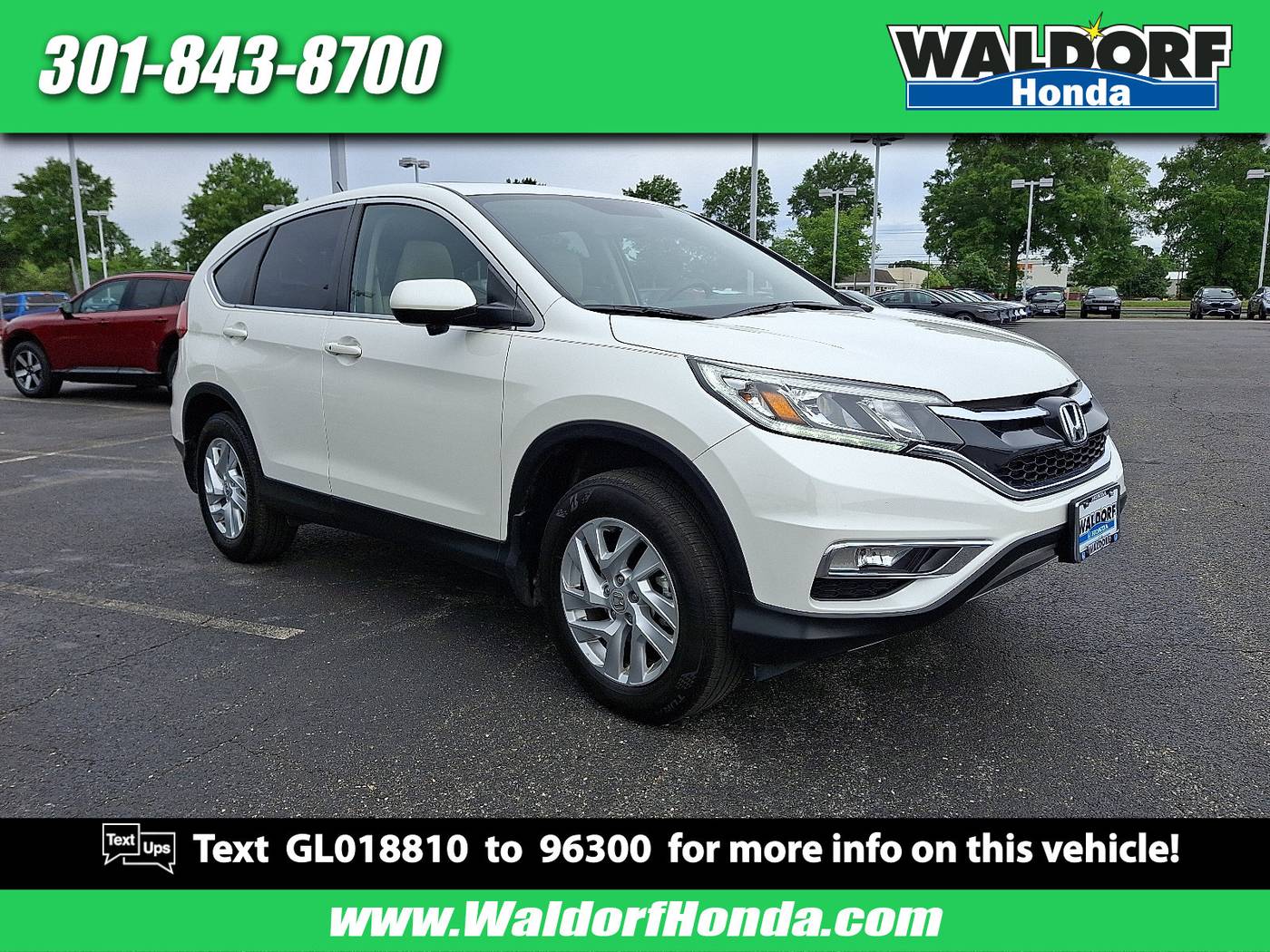 2016 Honda CR-V EX — SUV — 73,873 mi — Waldorf, MD