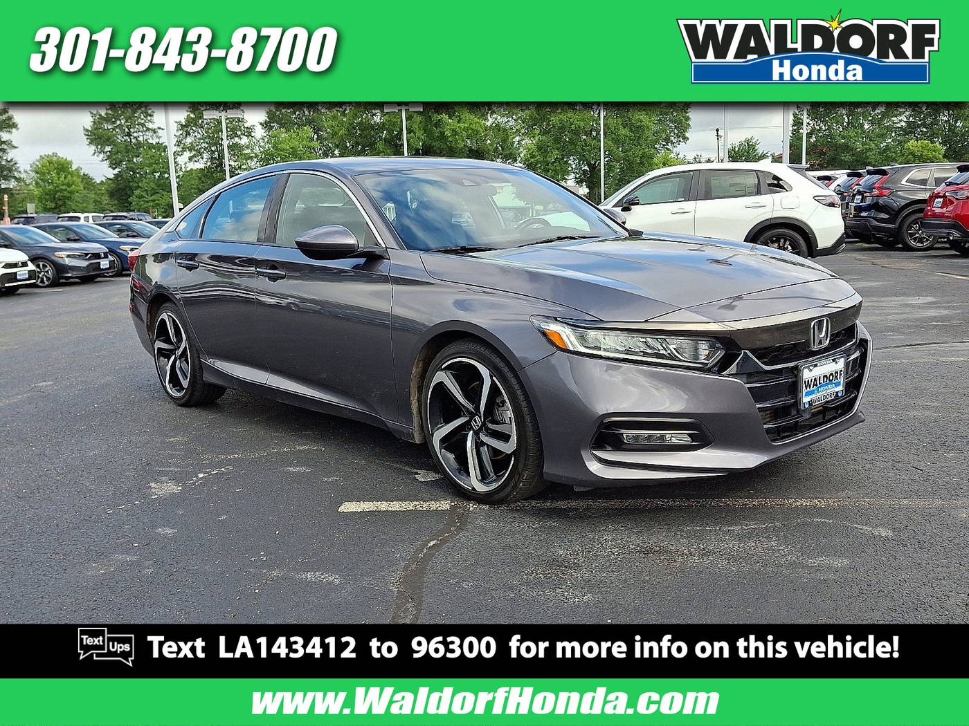2020 Honda Accord Sport — Sedan — 87,830 mi — Waldorf, MD