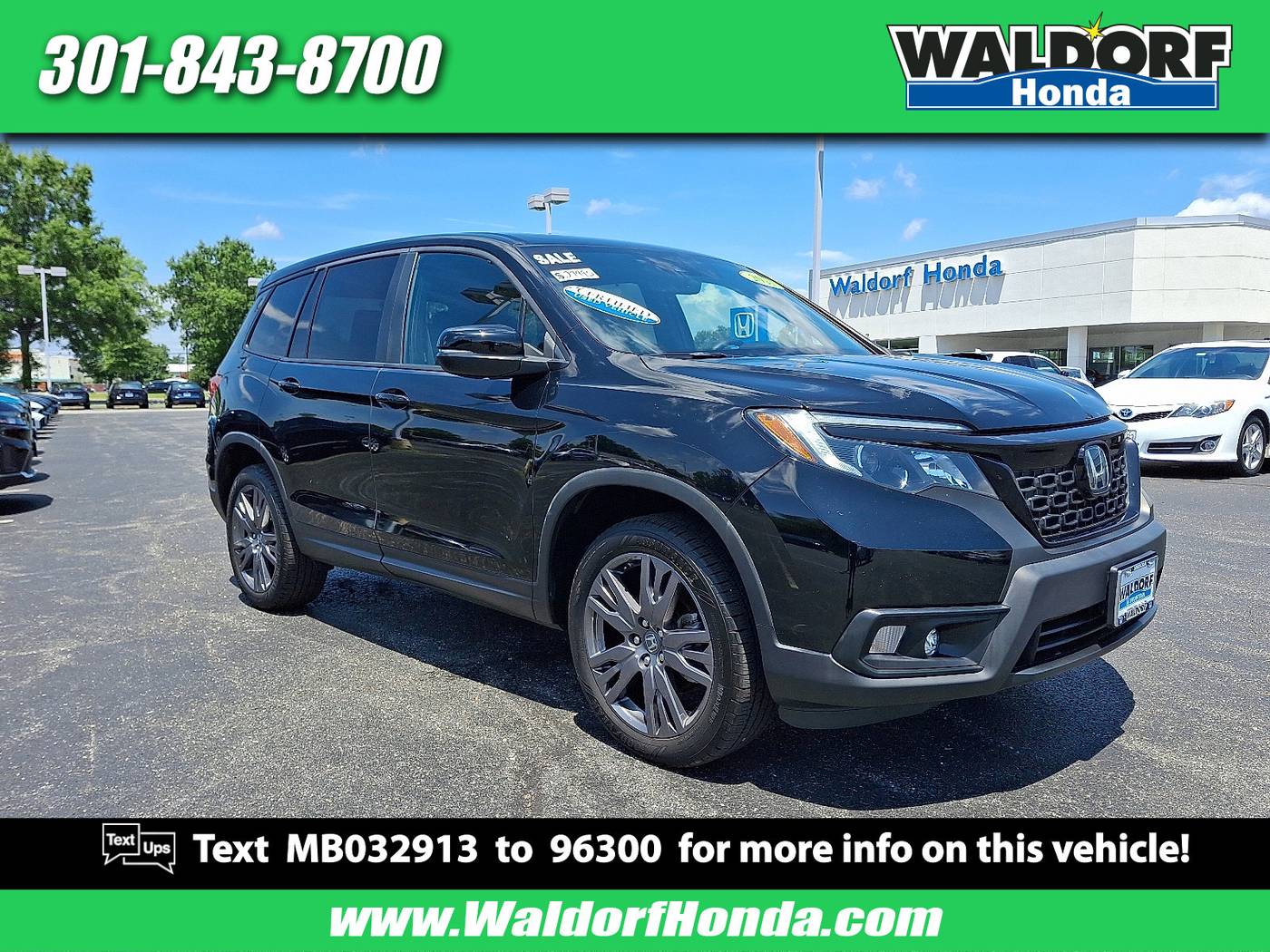 2021 Honda Passport EX-L — SUV — 55,151 mi — Waldorf, MD