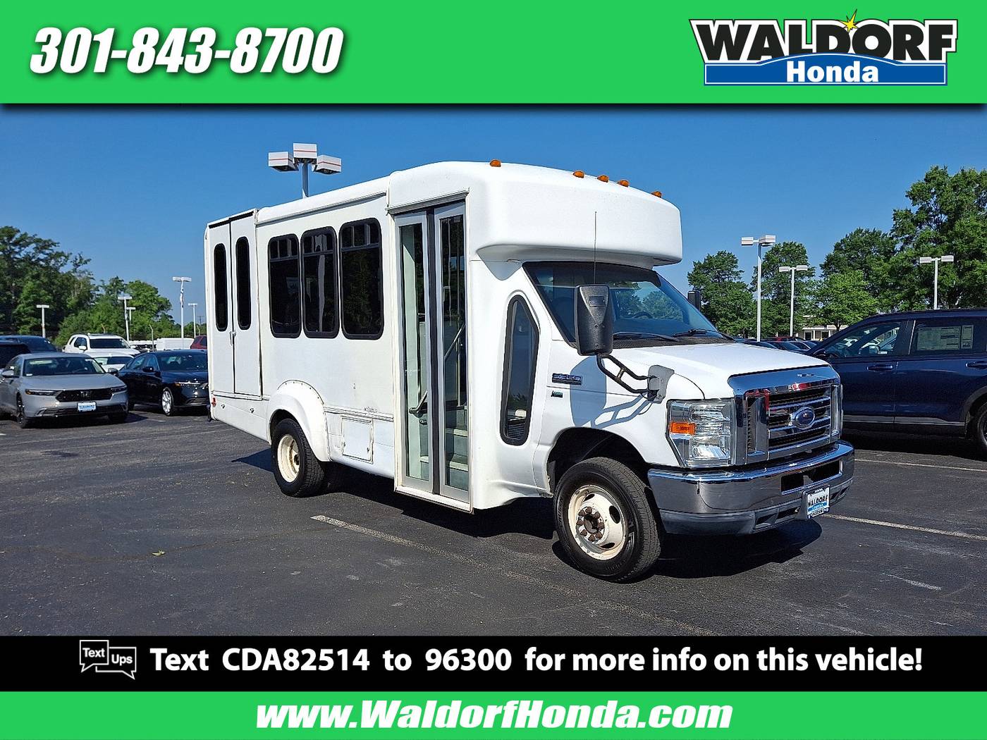 2012 Ford Econoline Commercial Cutaway E-350 — Chassis Cab Truck — 104,074 mi — Waldorf, MD