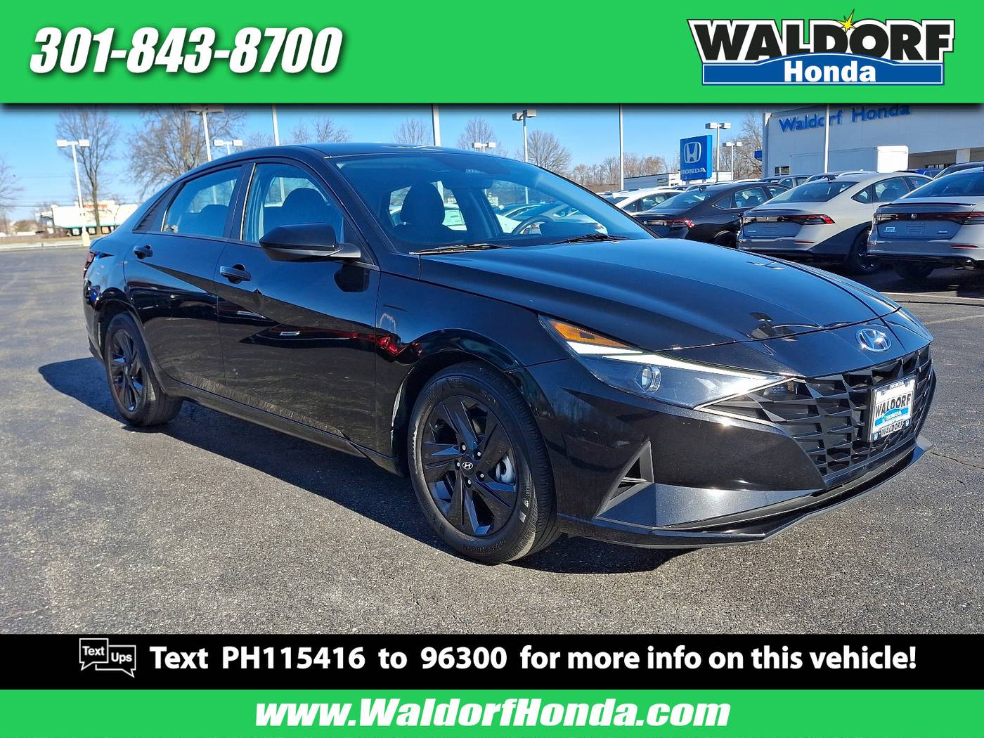 2023 Hyundai Elantra SEL — Sedan — 56,276 mi — Waldorf, MD