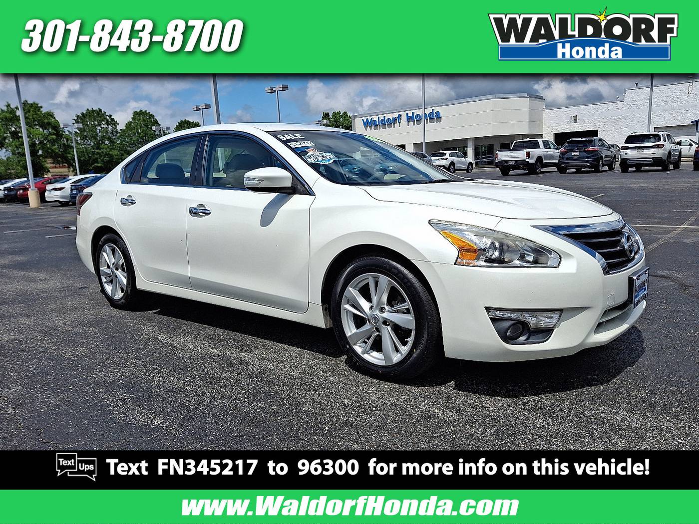 2015 Nissan Altima 2.5 SL — Sedan — 102,702 mi — Waldorf, MD
