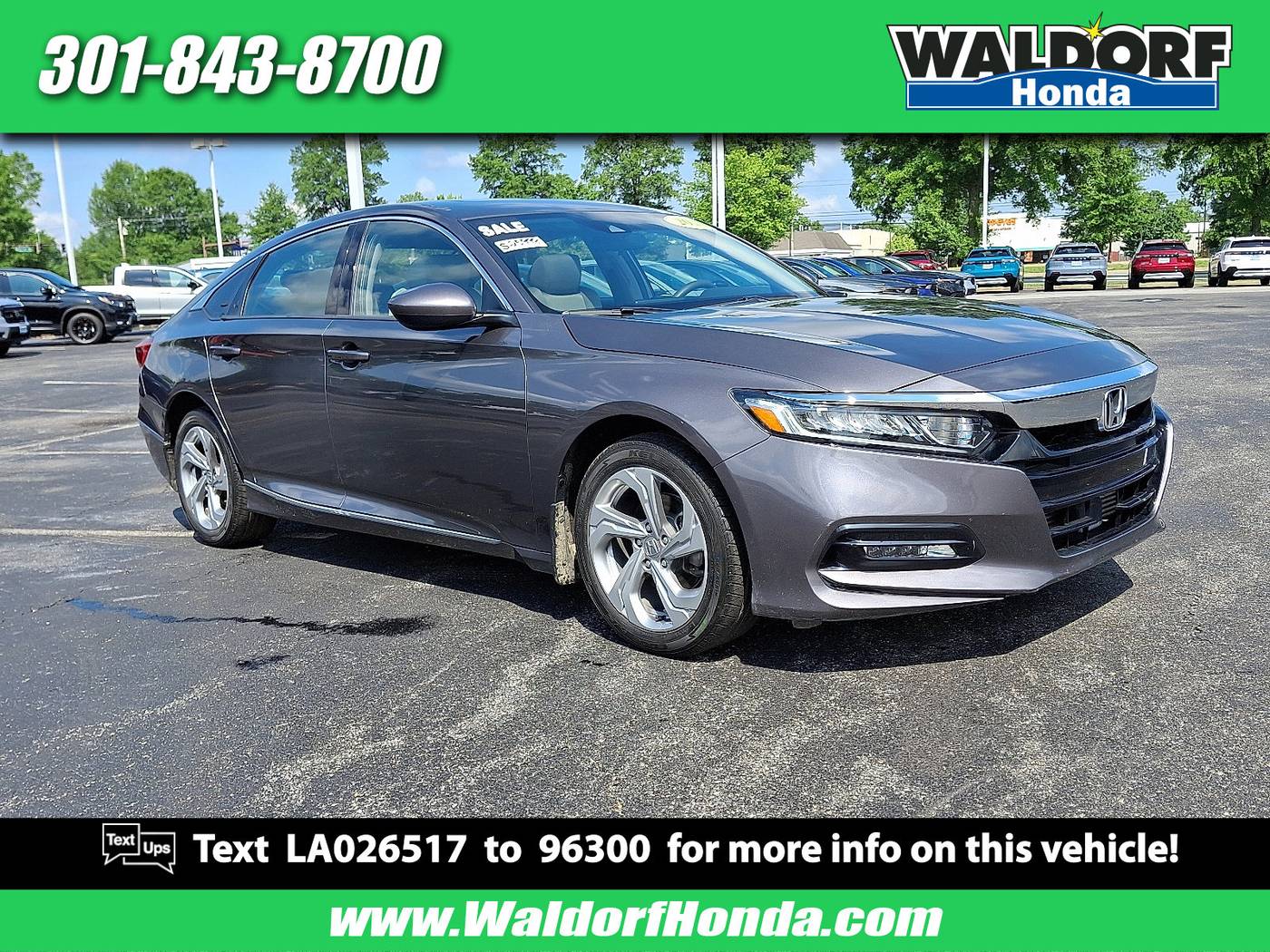 2020 Honda Accord EX — Sedan — 43,499 mi — Waldorf, MD