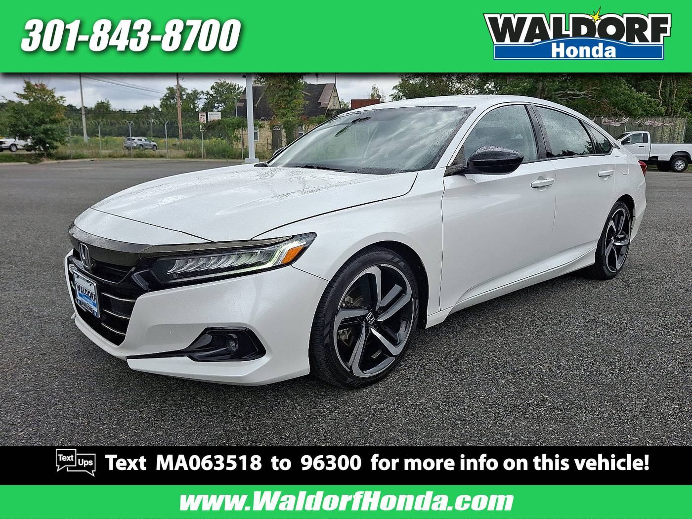 2021 Honda Accord Sport SE — Sedan — 60,460 mi — Waldorf, MD
