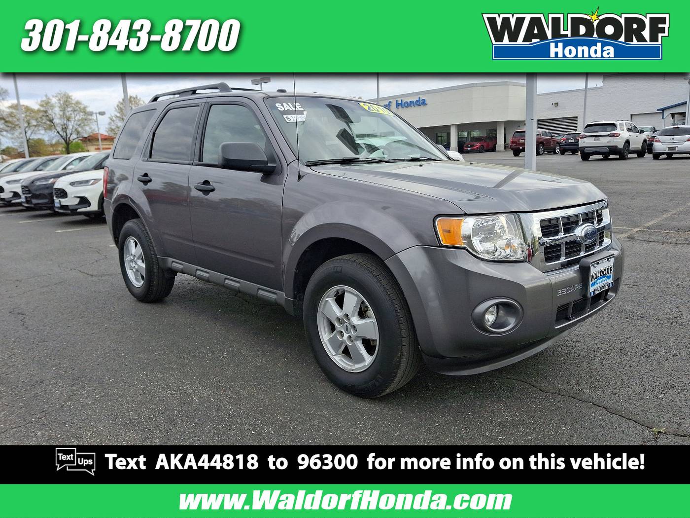 2010 Ford Escape XLT — SUV — 34,982 mi — Waldorf, MD