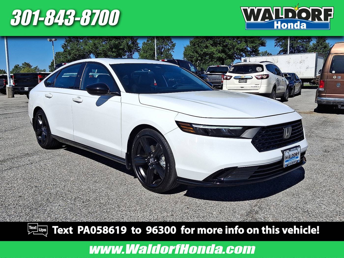 2023 Honda Accord Hybrid Sport-L — Sedan — 11,620 mi — Waldorf, MD