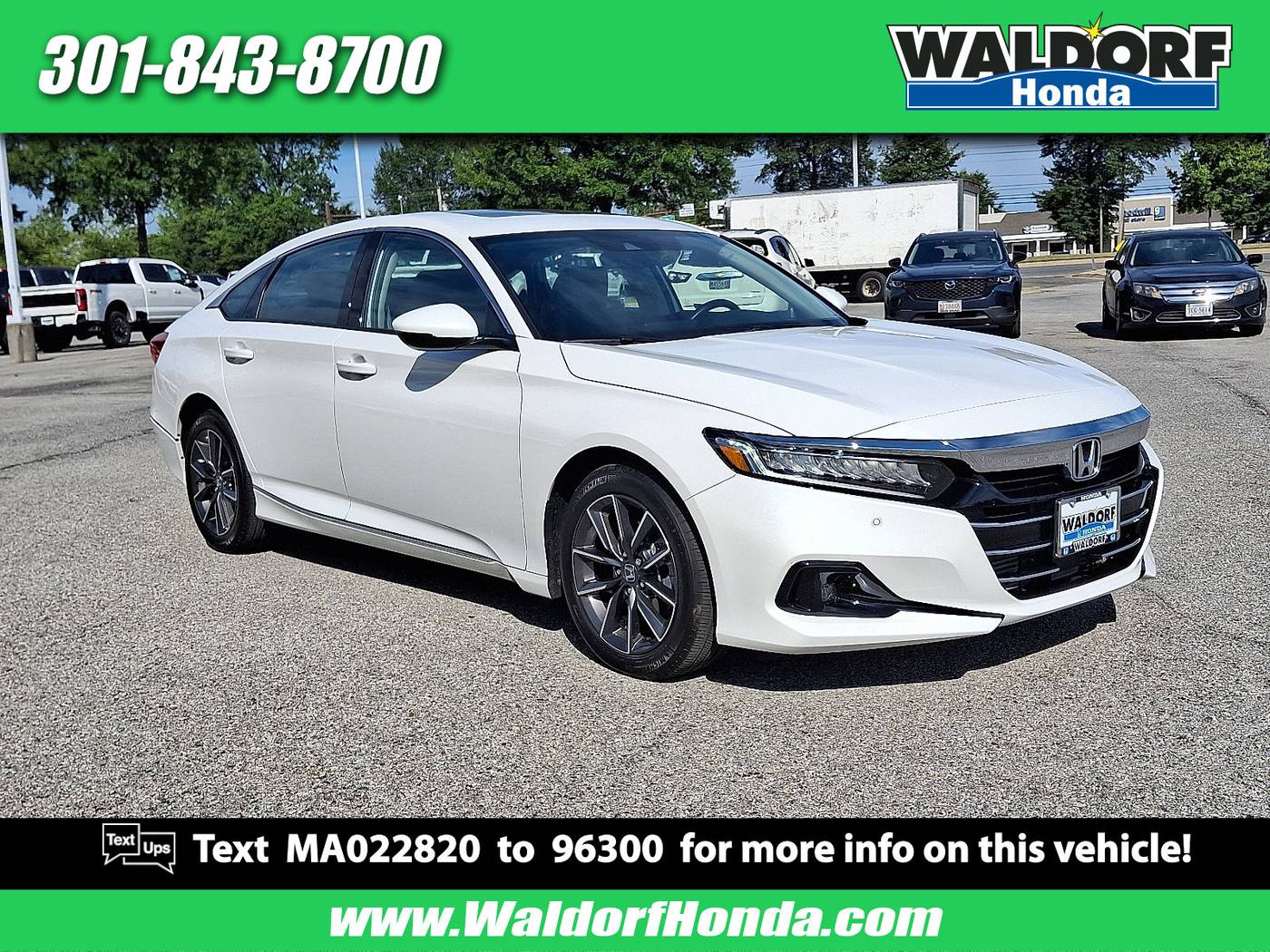 2021 Honda Accord EX-L — Sedan — 8,771 mi — Waldorf, MD