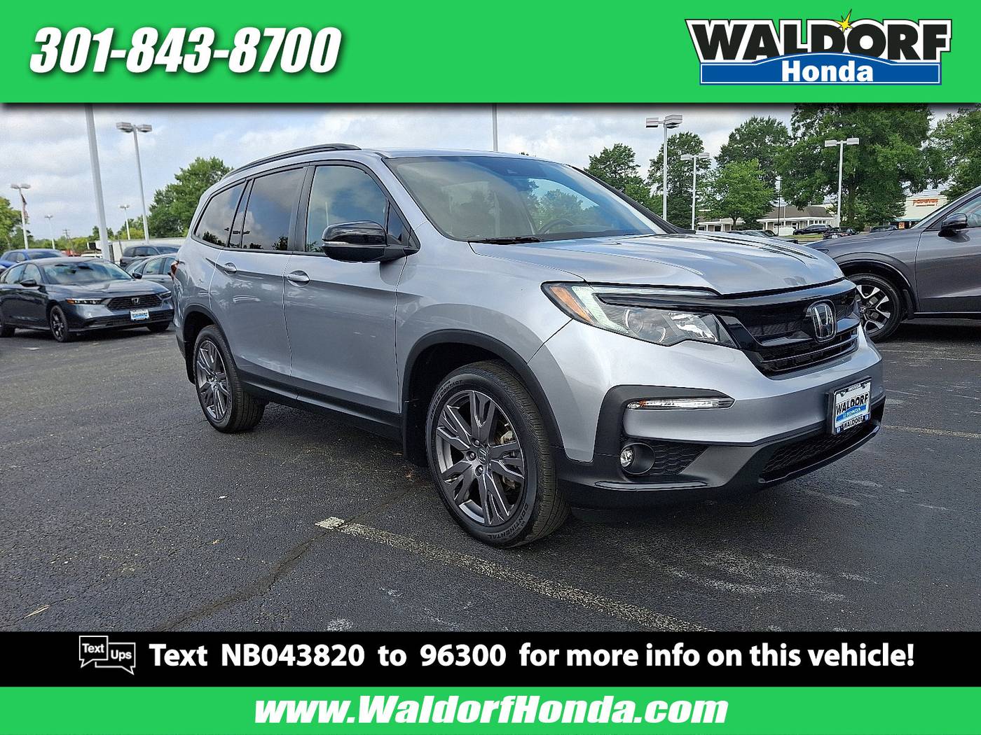 2022 Honda Pilot Sport — SUV — 41,886 mi — Waldorf, MD