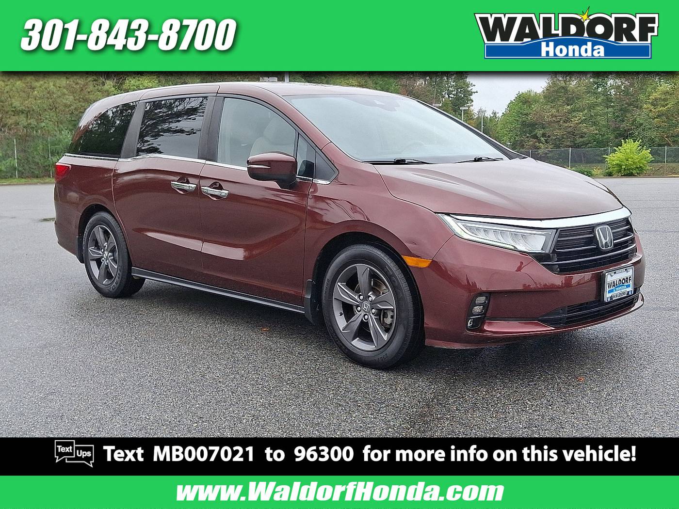 2021 Honda Odyssey EX — Minivan — 55,207 mi — Waldorf, MD