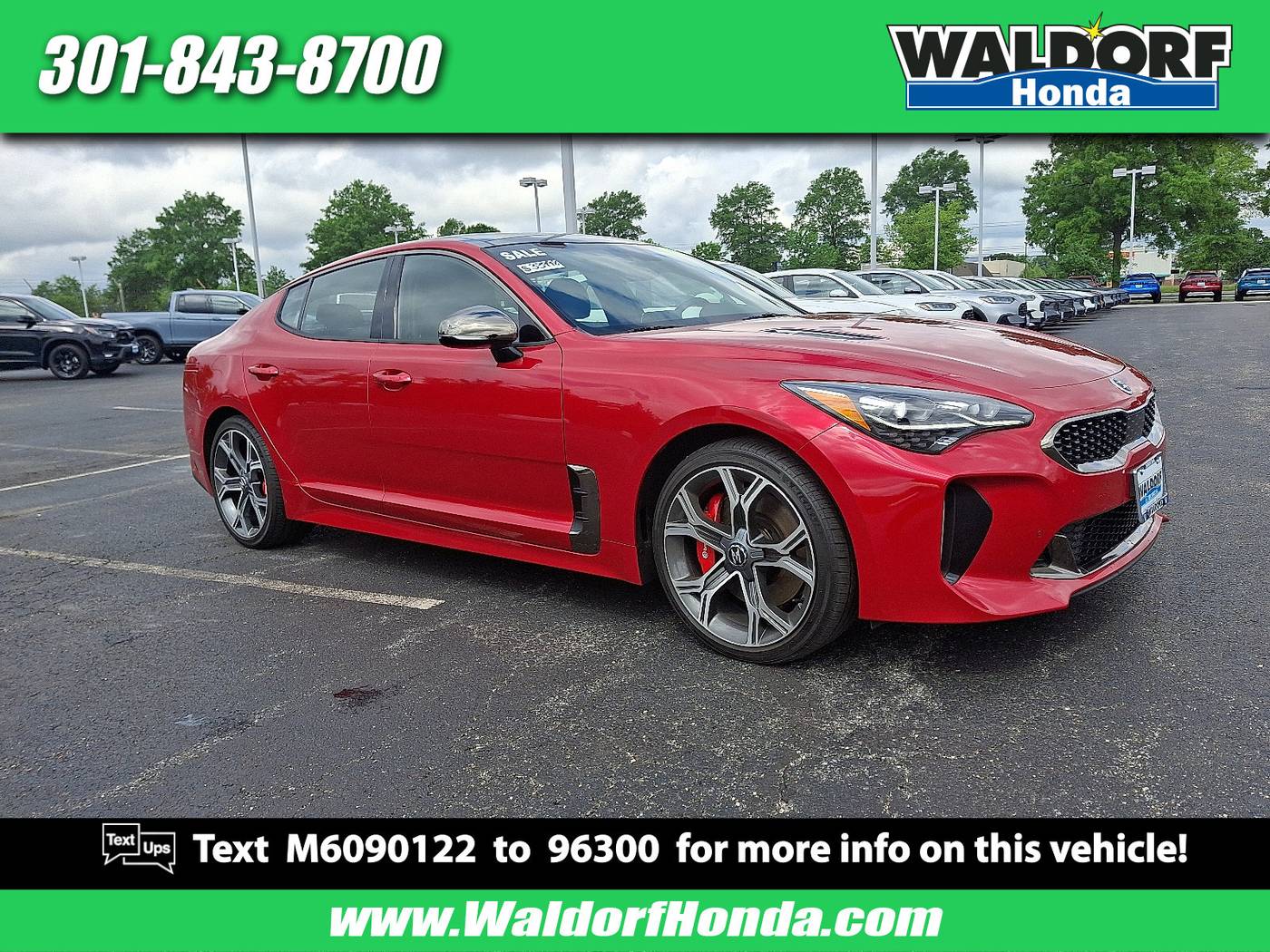 2021 Kia Stinger GT1 — Hatchback — 33,898 mi — Waldorf, MD