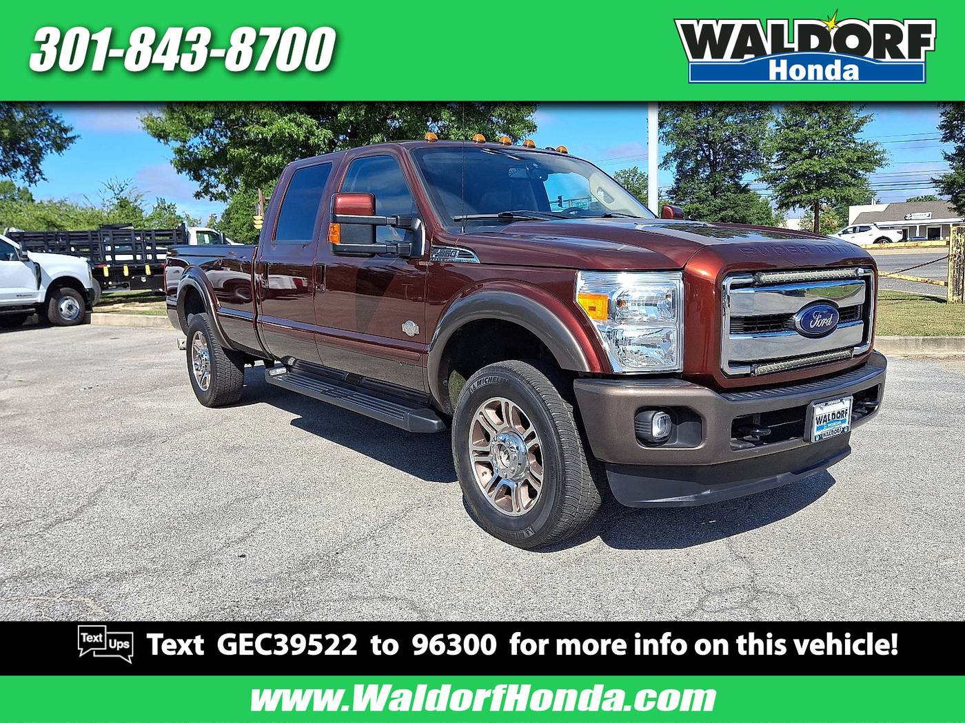 2016 Ford Super Duty F-350 King Ranch — Pickup Truck — 101,569 mi — Waldorf, MD