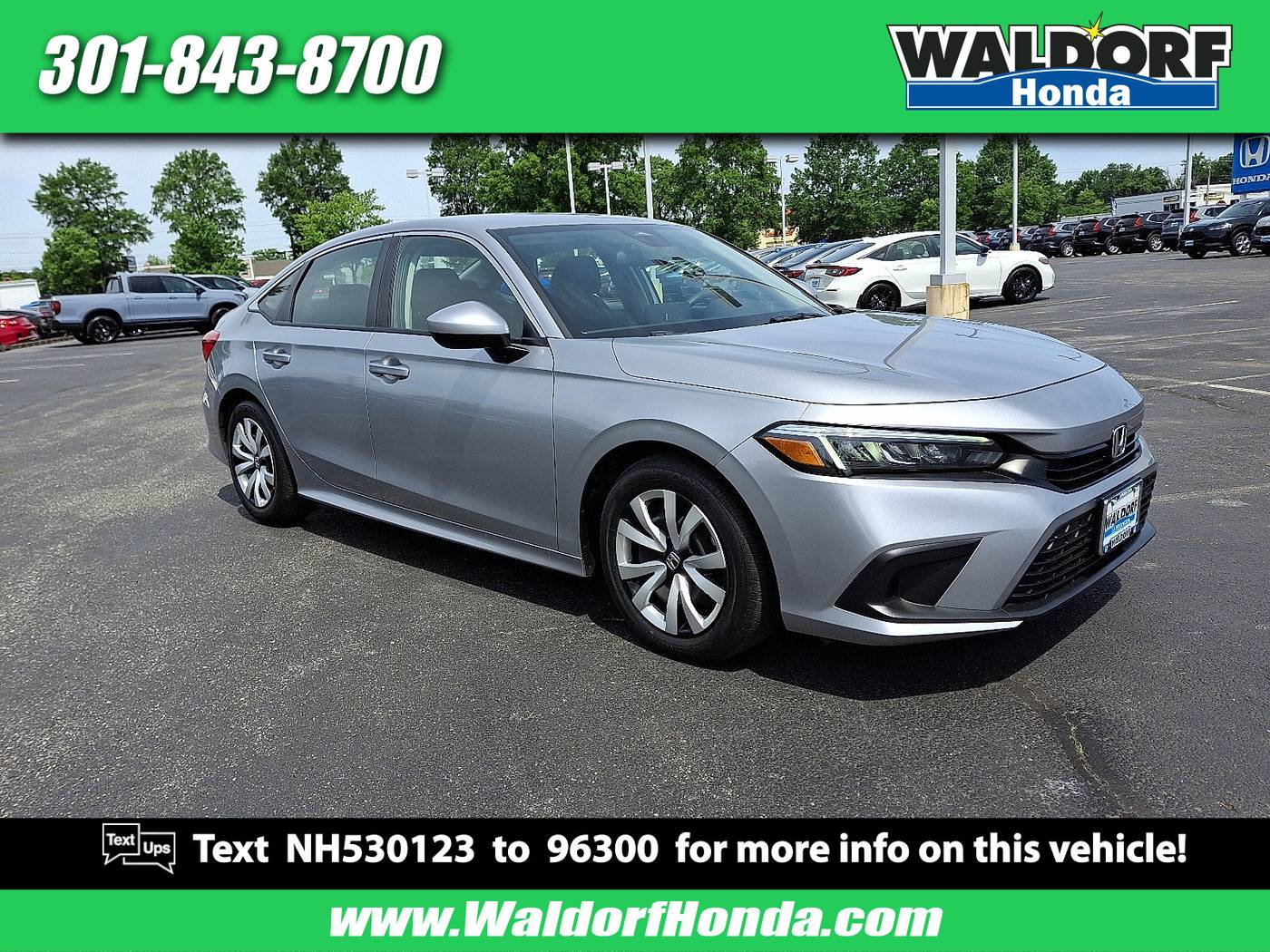 2022 Honda Civic LX — Sedan — 32,353 mi — Waldorf, MD