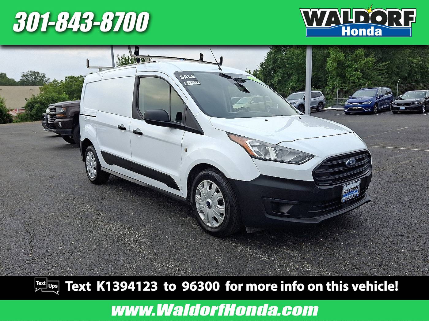 2019 Ford Transit Connect Van XL — Cargo Van — 118,848 mi — Waldorf, MD